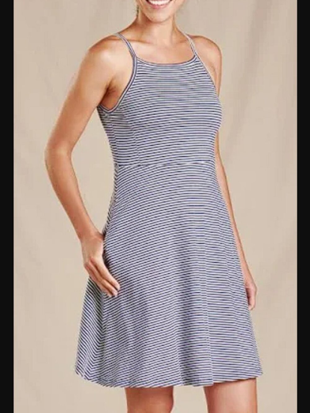 Toad&Co Samba Corfu Striped X-Small Sundress